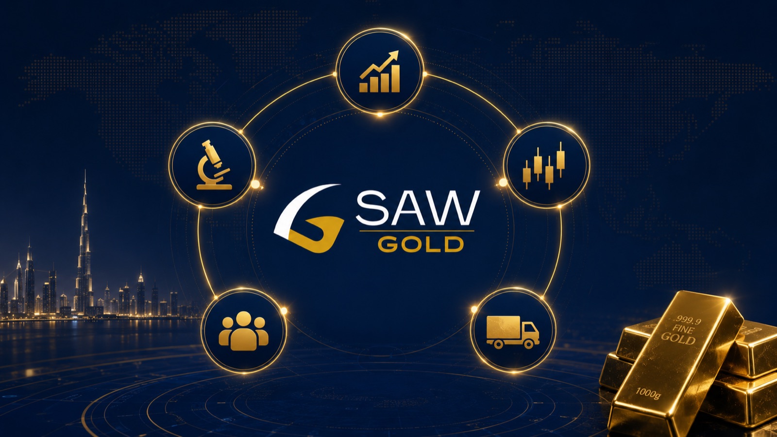 SAW GOLD ecosystem and service network
