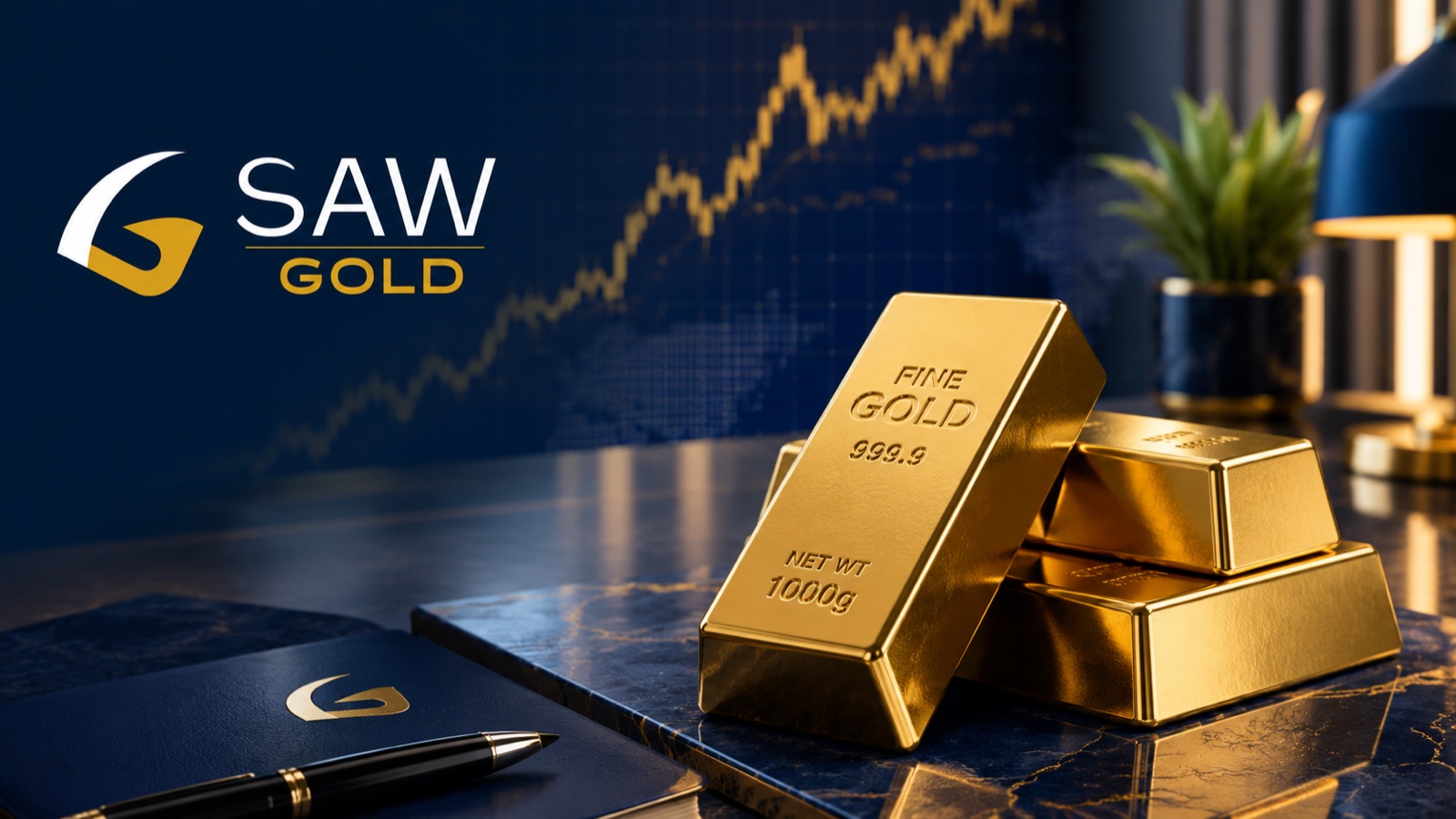 SAW GOLD gold investment growth chart