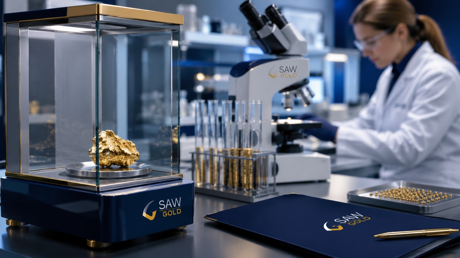 SAW GOLD laboratory testing and certificate confidence